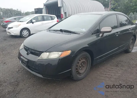 2007 Honda Civic Lx z USA, uszkodzony, nr VIN 1HGFA165X7L037177